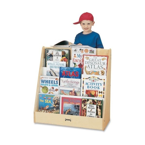 Jonti-Craft JontiCraft 3514JC, PICK-A-BOOK STAND WISH FLUSH BACK, 30W X 13.5D X 27.5H, BIRCH JNT3514JC - main